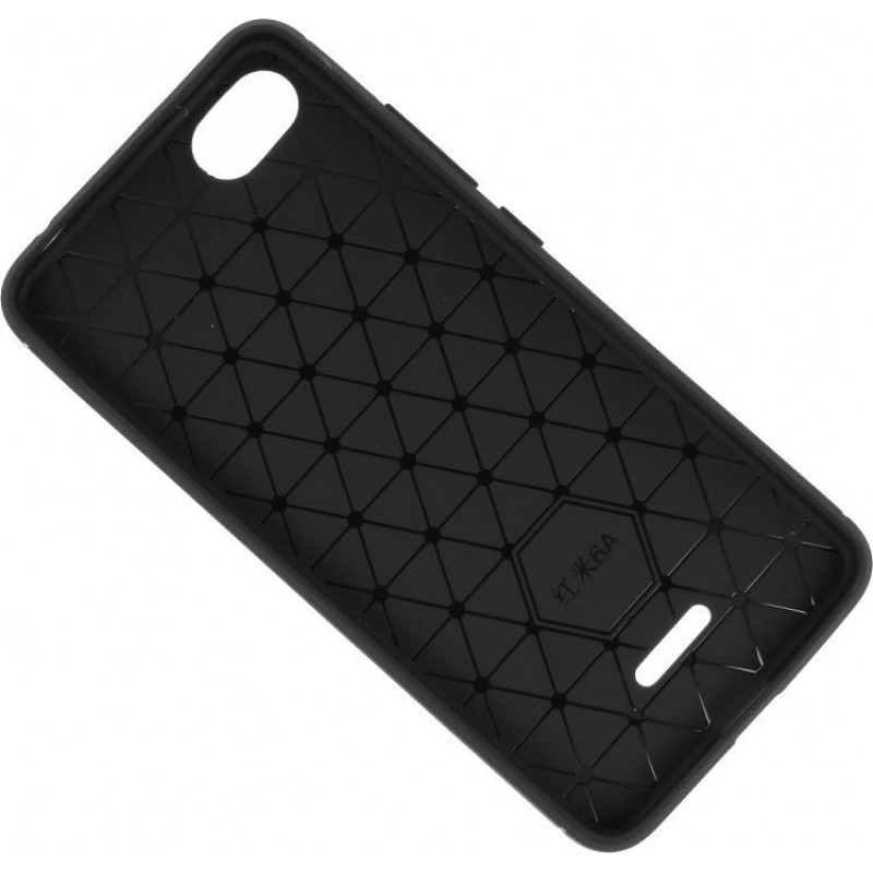 Θήκη TPU Carbon Fiber Brushed Xiaomi Redmi 6A Black