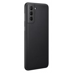 Θήκη Samsung Leather Back Cover EF-VG996LBEGWW Galaxy S21+ Plus G996 Black (Original)