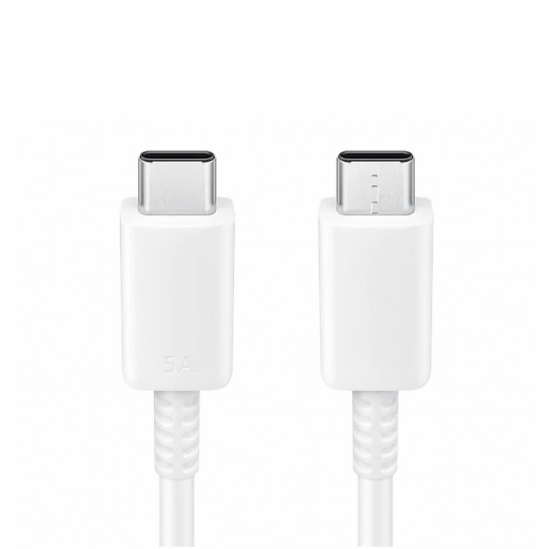 Καλώδιο Data Samsung EP-DG977BWE Type-C to Type-C White 1m (Original Bulk)