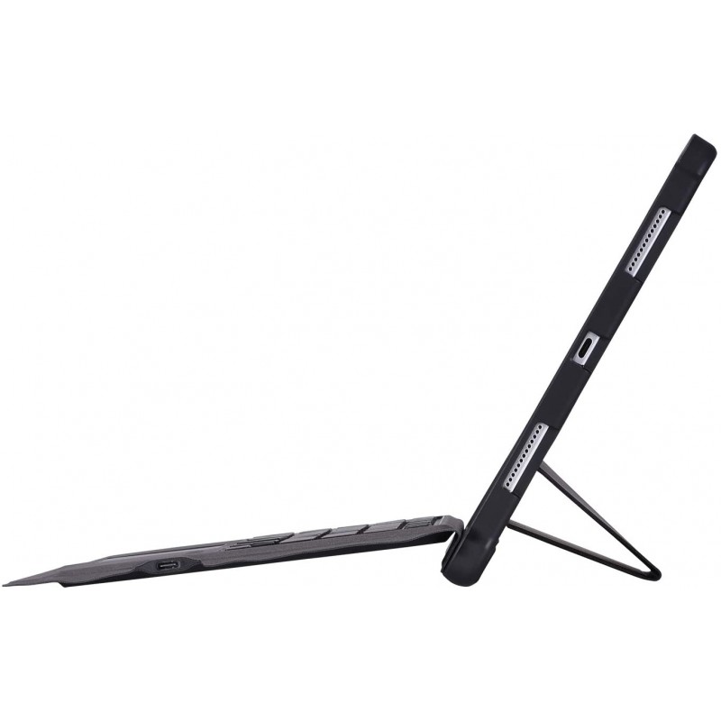 Θήκη Πληκτρολογίου/ Υποδοχή Γραφίδας & Keyboard QWERTY Apple iPad Air (2020) 10.9" / iPad Air 11" (2024) Black 