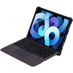 Θήκη Πληκτρολογίου/ Υποδοχή Γραφίδας & Keyboard QWERTY Apple iPad Air (2020) 10.9" / iPad Air 11" (2024) Black 