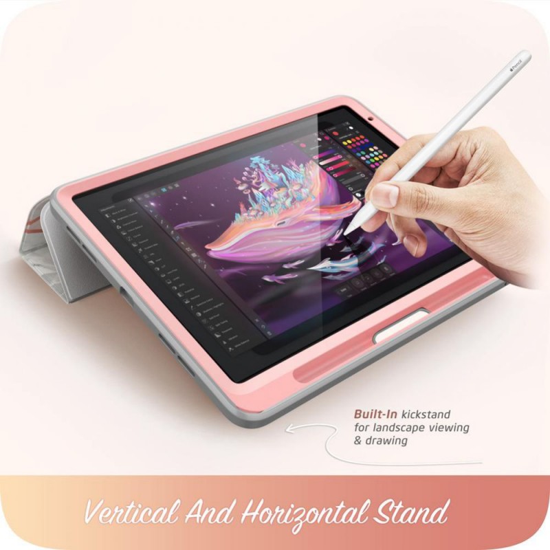 Θήκη Supcase Cosmo Flip Cover Stand Apple iPad Air 4 10.9" (2020) / iPad Air 11" (2024) Marble