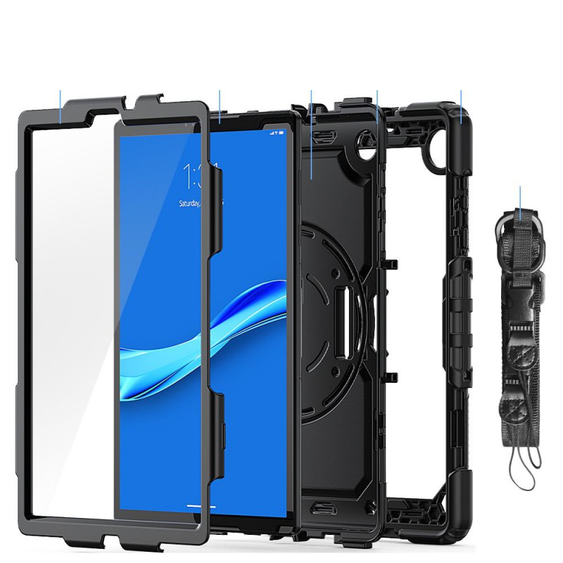 Θήκη Tech-Protect Solid360 Lenovo Tab M10 Plus 10.6" (TB-125-128) Black