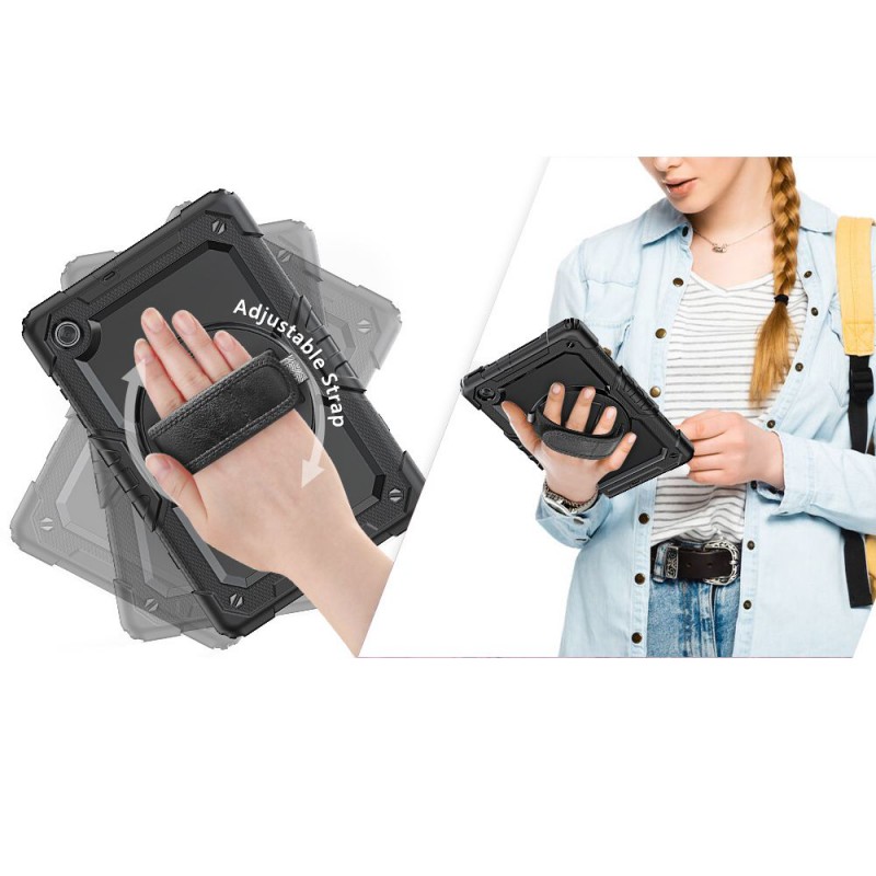 Θήκη Tech-Protect Solid360 Lenovo Tab M10 Plus 10.6" (TB-125-128) Black