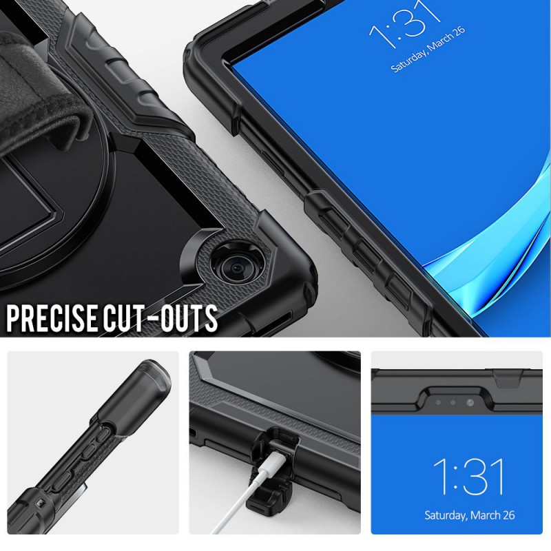 Θήκη Tech-Protect Solid360 Lenovo Tab M10 Plus 10.6" (TB-125-128) Black