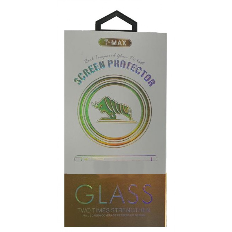 Γυαλί Προστασίας T-Max Apple iPhone 12 Mini (5.4") Full Cover Tempered Glass 9H Full Screen Cover AntiCrash / AntiShock Black Γυαλί Προστασίας T-Max Apple iPhone 12 Mini (5.4") Full Cover Tempered Glass 9H Full Screen Cover AntiCrash / AntiShock Black