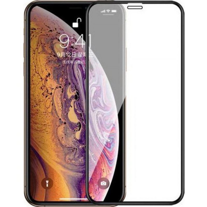 Γυαλί Προστασίας T-Max Apple iPhone 12 Mini (5.4") Full Cover Tempered Glass 9H Full Screen Cover AntiCrash / AntiShock Black Γυαλί Προστασίας T-Max Apple iPhone 12 Mini (5.4") Full Cover Tempered Glass 9H Full Screen Cover AntiCrash / AntiShock Black