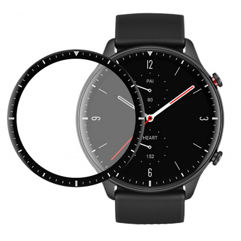 Μεμβράνη Προστασίας PET Huawei Watch GT 5 Pro (42mm) AntiCrash / Antishock Black