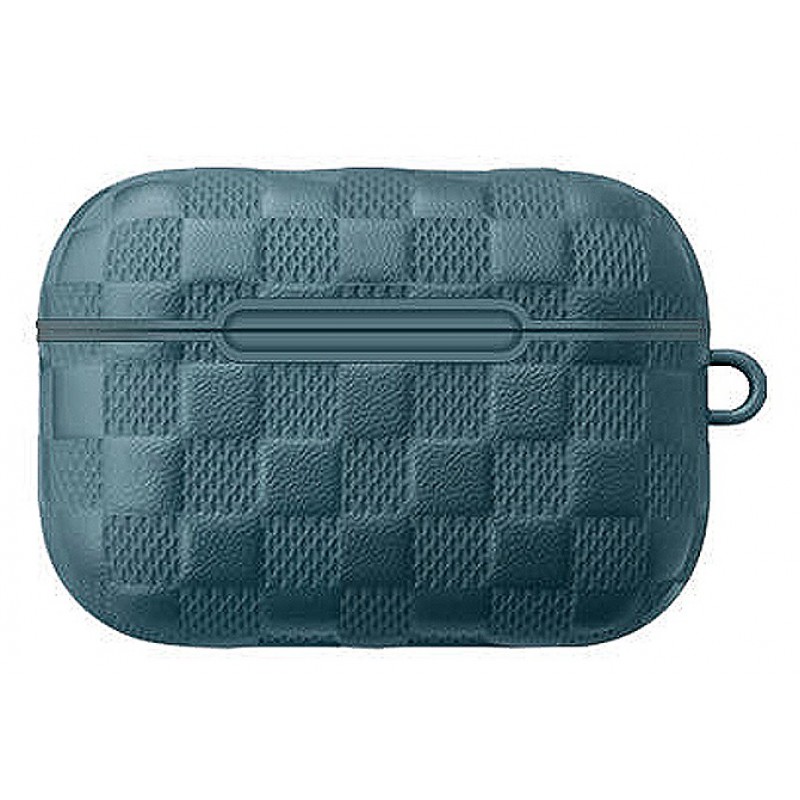 Θήκη Devia Apple Airpods Pro 1 / 2 Woven Pattern Blue