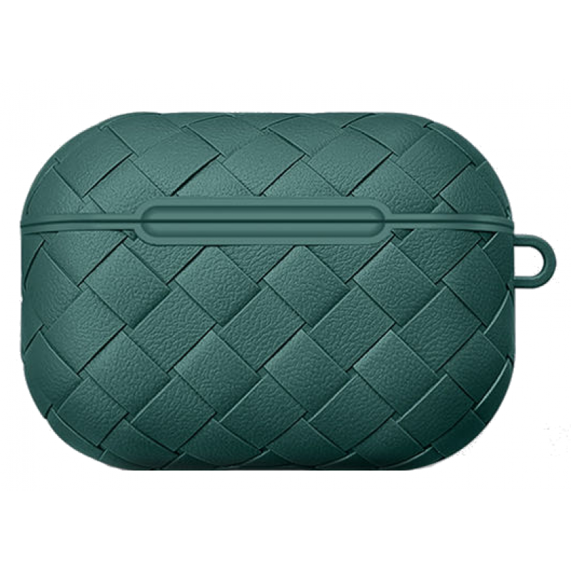 Θήκη Devia Apple Airpods Pro 1 / 2 Woven2 Pattern Green