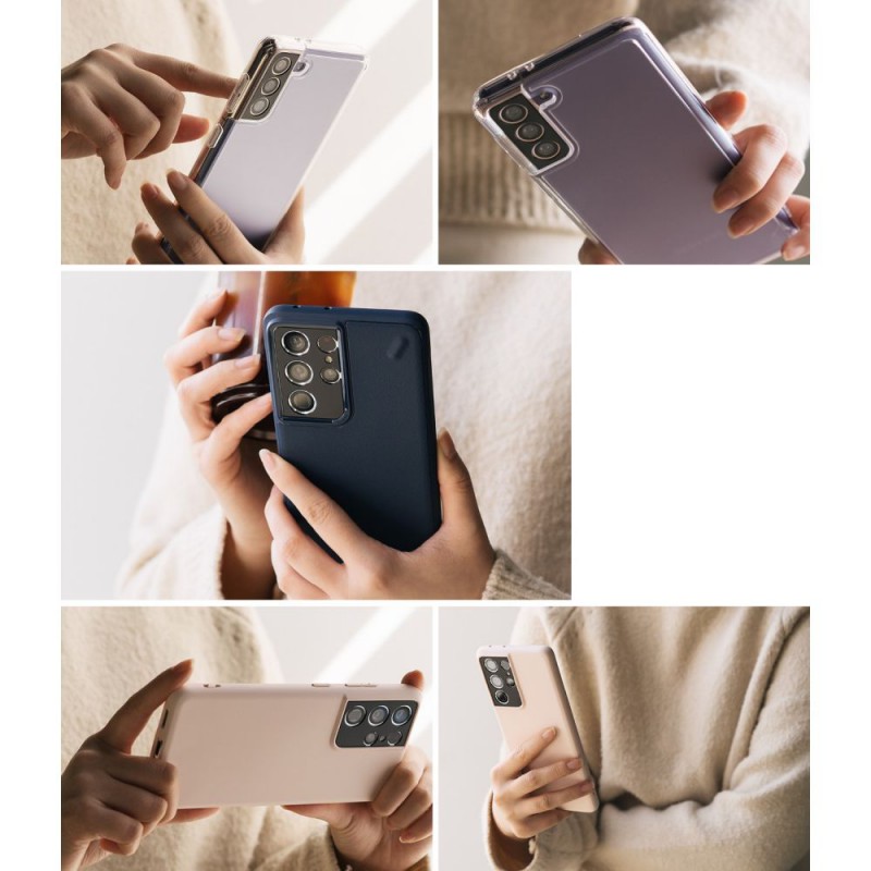 Προστατευτικό Κάμερας Ringke Camera Styling Samsung Galaxy S21 G990 Black (ACCS0017)