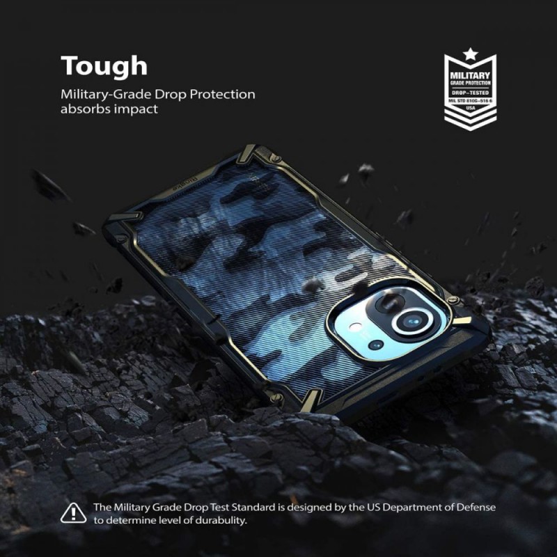 Θήκη Ringke Fusion Xiaomi Mi 11 Camo Black