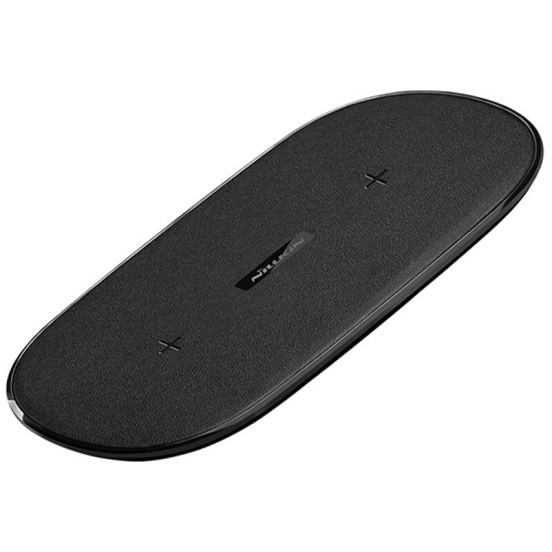 Ασύρματος Φορτιστής Qi Nillkin Gemini MC031 10W Wireless Inductive Charging Pad Black (iOS) (Android)