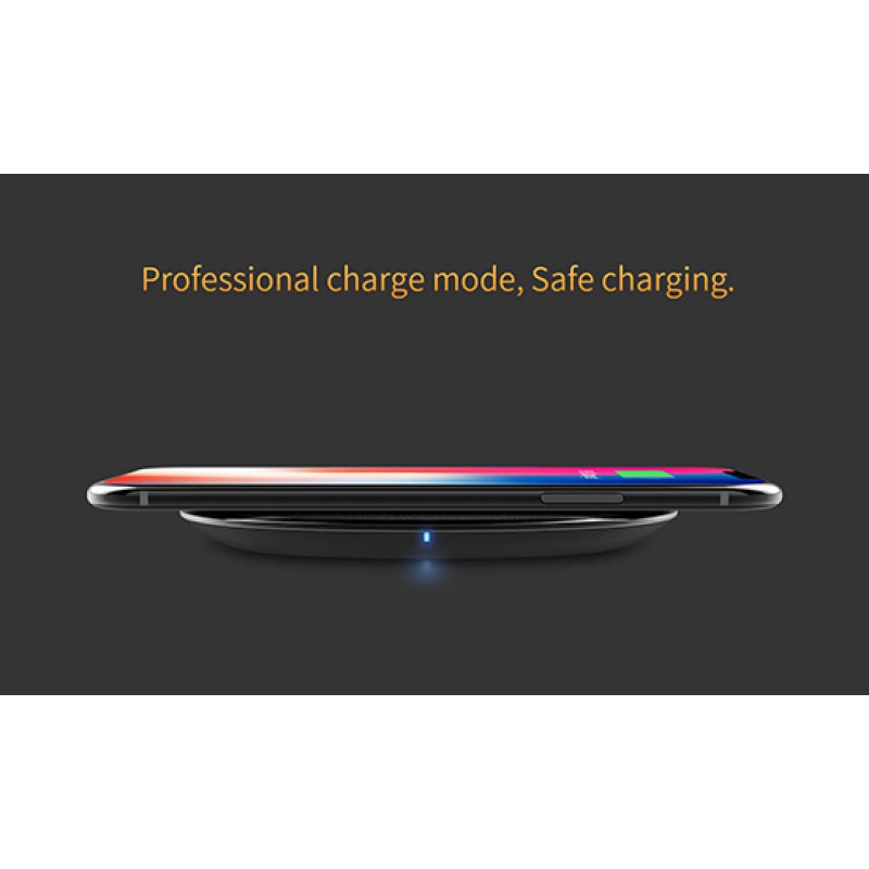 Ασύρματος Φορτιστής Qi Nillkin Gemini MC031 10W Wireless Inductive Charging Pad Black (iOS) (Android)