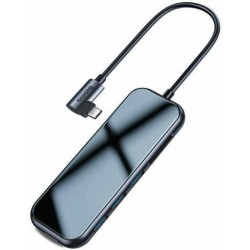 Αντάπτορας Baseus Multi-function Hub Type-C to 3xUSB to HDMI 4K to SD/TF to PD Dark Grey (CAHUB-CZ0G) Αντάπτορας Baseus Multi-function Hub Type-C to 3xUSB to HDMI 4K to SD/TF to PD Dark Grey (CAHUB-CZ0G)