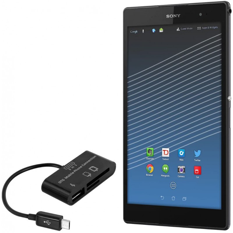 Αντάπτορας Host OTG 3in1 USB 2.0 to Micro-USB/SD/SDHC Black (Bulk) Αντάπτορας Host OTG 3in1 USB 2.0 to Micro-USB/SD/SDHC Black (Bulk)