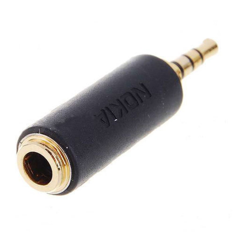 Αντάπτορας Nokia AD-52 Jack 2.5mm Male to Jack 3.5mm Female Black