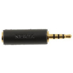 Αντάπτορας Nokia AD-52 Jack 2.5mm Male to Jack 3.5mm Female Black