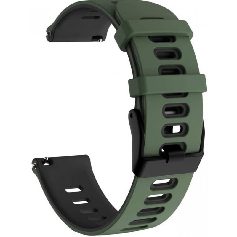 Ανταλλακτικό λουράκι QuickFit Xiaomi Amazfit T-Rex 3 Dual Color Army Green/Black