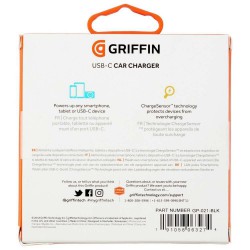 Φορτιστής Αυτοκινήτου Griffin Single USB-C Car Charger 15W Black Φορτιστής Αυτοκινήτου Griffin Single USB-C Car Charger 15W Black