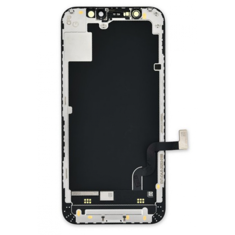 Οθόνη OLED Hard Apple iPhone 12 Mini (5.4") & Μηχανισμός Αφής Black με 3 Χρόνια Εγγύηση