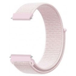 Ανταλλακτικό λουράκι QuickFit Nylon Light Pink για Samsung Galaxy Watch3(45mm)/Watch(46mm)/Huawei Watch 3 (46mm)/ Watch 3 Pro (48mm)/GT 2/Pro/Honor GS Pro/Amazfit GTR 3 (46mm)/GTR 3 Pro/GTR(47mm)/ Stratos 3(48mm) (22mm)