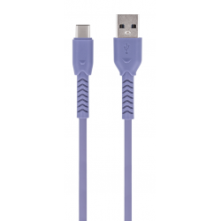 Καλώδιο Maxlife MXUC-04 Magnetic USB to USB-C 3A 1m Purple