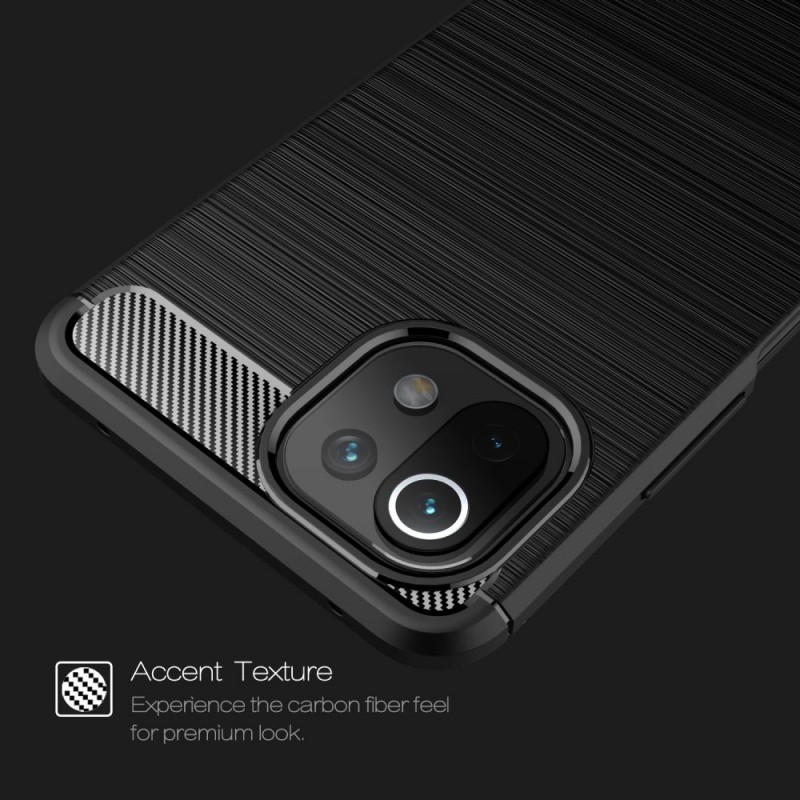 Θήκη Tech-Protect TPU Carbon Fiber Brushed Xiaomi Note 11 5G/Note 11T 5G/Poco M4 Pro 5G Black Θήκη Tech-Protect TPU Carbon Fiber Brushed Xiaomi Note 11 5G/Note 11T 5G/Poco M4 Pro 5G Black