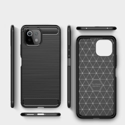 Θήκη Tech-Protect TPU Carbon Fiber Brushed Xiaomi Note 11 5G/Note 11T 5G/Poco M4 Pro 5G Black Θήκη Tech-Protect TPU Carbon Fiber Brushed Xiaomi Note 11 5G/Note 11T 5G/Poco M4 Pro 5G Black