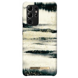 Θήκη iDeal of Sweden Samsung Galaxy S21 Ultra 5G G988 Golden Tie Dye