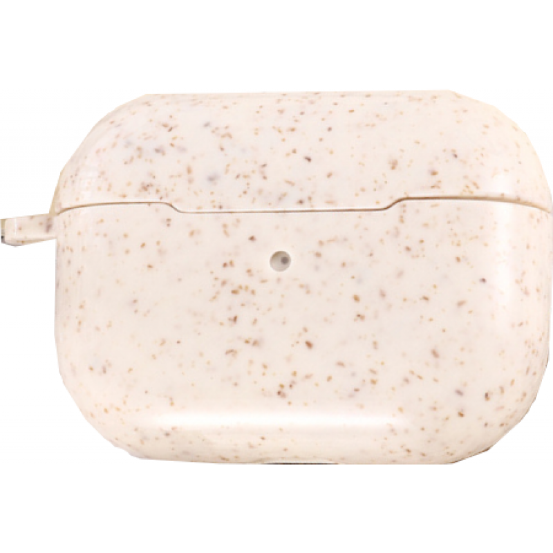 Θήκη TPU Apple Airpods Pro 1 / 2 Silicone Straw Macaron Series White