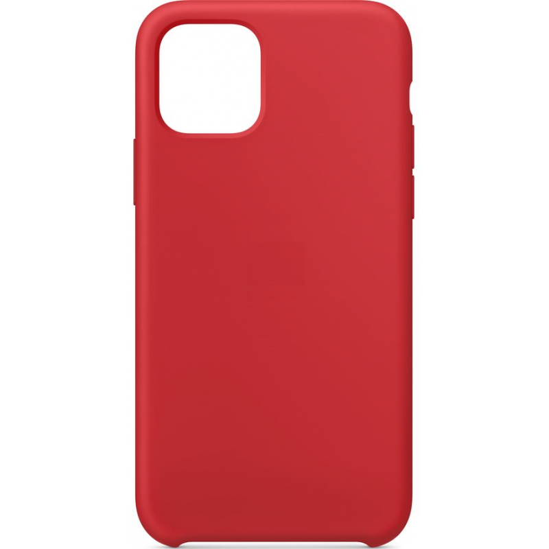 Θήκη TPU Real Smooth Silicone Apple iPhone 11 Pro (5.8") Red