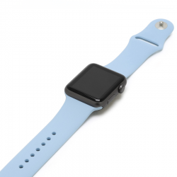 Ανταλλακτικό λουράκι QuickFit Apple Watch 1/2/3/4/5/6/SE/7/8 (42/44/45/49mm) Smoothband Sky Blue