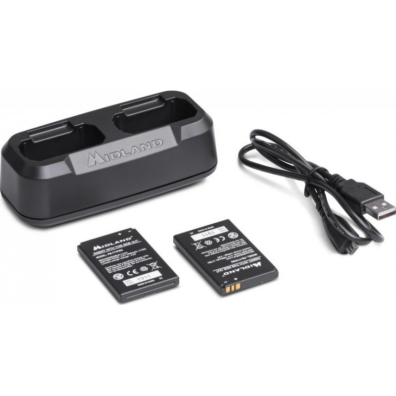 Walkie Talkie Midland 777 Pro Ζεύγος Ασύρματων Πομποδεκτών PMR446/LPD Black Walkie Talkie Midland 777 Pro Ζεύγος Ασύρματων Πομποδεκτών PMR446/LPD Black