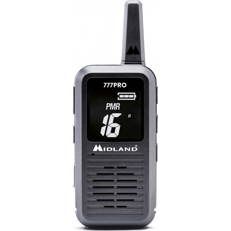 Walkie Talkie Midland 777 Pro Ζεύγος Ασύρματων Πομποδεκτών PMR446/LPD Black Walkie Talkie Midland 777 Pro Ζεύγος Ασύρματων Πομποδεκτών PMR446/LPD Black