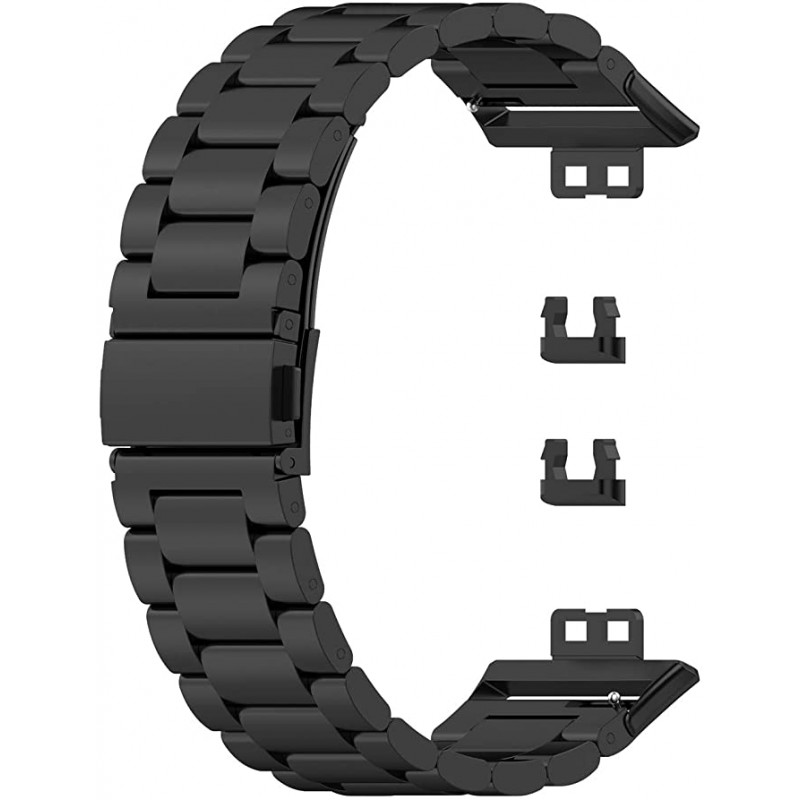 Ανταλλακτικό λουράκι Huawei Watch Fit 2 Stainless Black Ανταλλακτικό λουράκι Huawei Watch Fit 2 Stainless Black