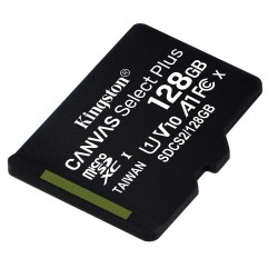 Κάρτα μνήμης Kingston Canvas Select Plus microSDXC Card 128GB cl.10 UHS-I 100MB/s + Adapter