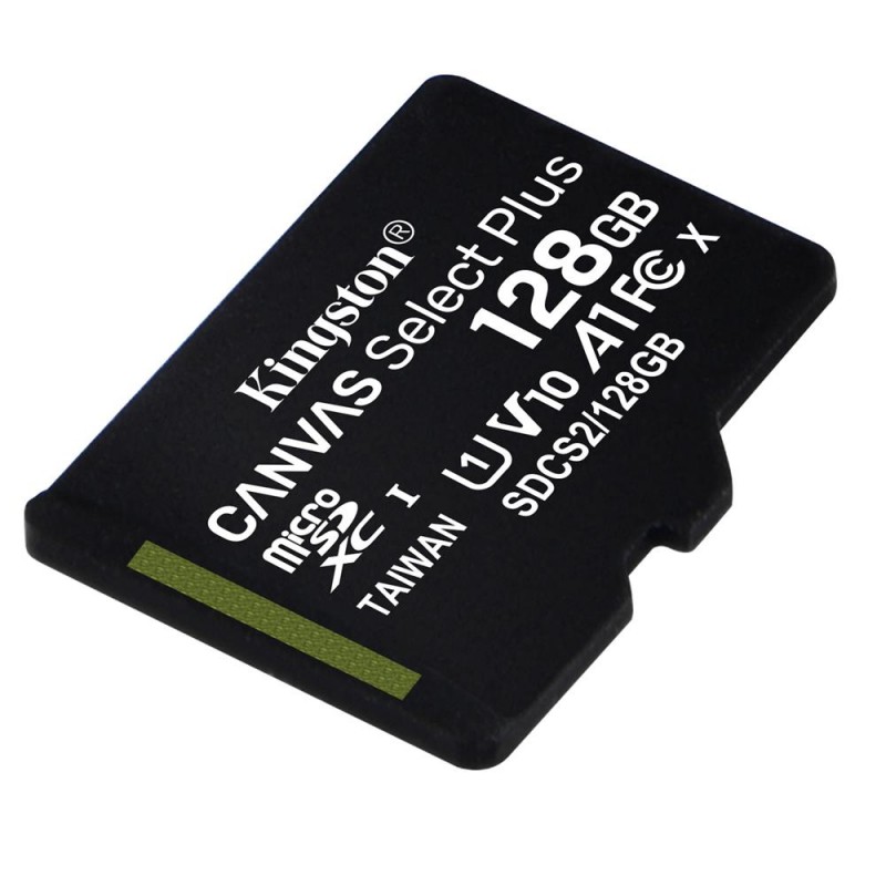 Κάρτα μνήμης Kingston Canvas Select Plus microSDXC Card 128GB cl.10 UHS-I 100MB/s + Adapter