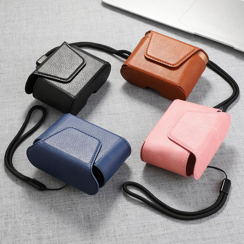 Θήκη Leather Protect Case Sony WF-1000XM3 Blue