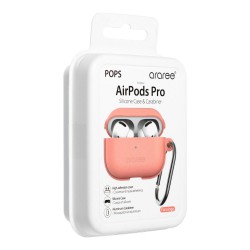 Θήκη Leather Araree Pops Apple Airpods Pro 1 / 2 Flamingo Θήκη Leather Araree Pops Apple Airpods Pro 1 / 2 Flamingo