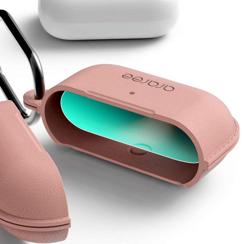 Θήκη Leather Araree Pops Apple Airpods Pro 1 / 2 Flamingo Θήκη Leather Araree Pops Apple Airpods Pro 1 / 2 Flamingo