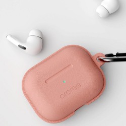 Θήκη Leather Araree Pops Apple Airpods Pro 1 / 2 Flamingo Θήκη Leather Araree Pops Apple Airpods Pro 1 / 2 Flamingo