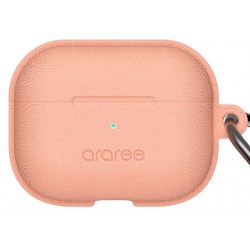 Θήκη Leather Araree Pops Apple Airpods Pro 1 / 2 Flamingo Θήκη Leather Araree Pops Apple Airpods Pro 1 / 2 Flamingo