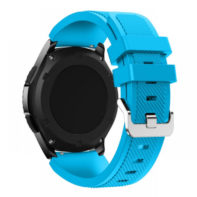 Ανταλλακτικό λουράκι QuickFit Softband Sky Blue για Samsung Galaxy Watch3(45mm)/Watch(46mm)/Huawei Watch 3 (46mm)/ Watch 3 Pro (48mm)/GT 2/Pro/Honor GS Pro/Amazfit GTR 3 (46mm)/GTR 3 Pro/GTR(47mm)/ Stratos 3(48mm) (22mm) Ανταλλακτικό λουράκι QuickFit Softband Sky Blue για Samsung Galaxy Watch3(45mm)/Watch(46mm)/Huawei Watch 3 (46mm)/ Watch 3 Pro (48mm)/GT 2/Pro/Honor GS Pro/Amazfit GTR 3 (46mm)/GTR 3 Pro/GTR(47mm)/ Stratos 3(48mm) (22mm)