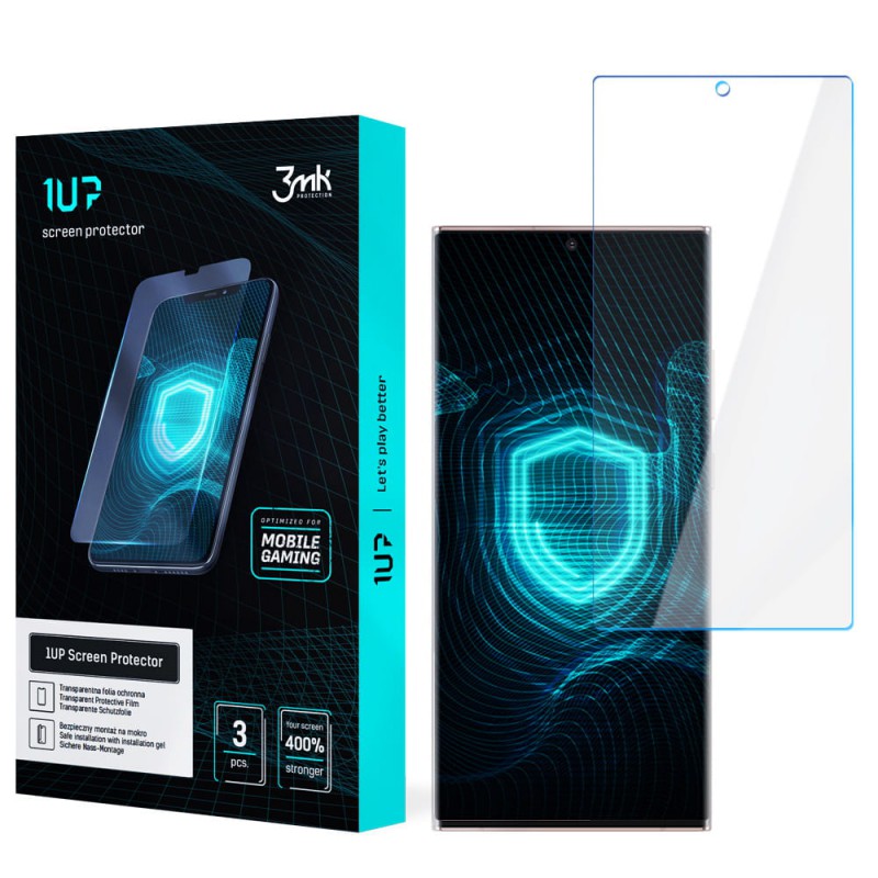 Μεμβράνη Προστασίας 3MK 1UP Apple iPhone 12 Pro Max (6.7") AntiCrash / AntiShock / AntiBubble Clear (3τμχ) Μεμβράνη Προστασίας 3MK 1UP Apple iPhone 12 Pro Max (6.7") AntiCrash / AntiShock / AntiBubble Clear (3τμχ)