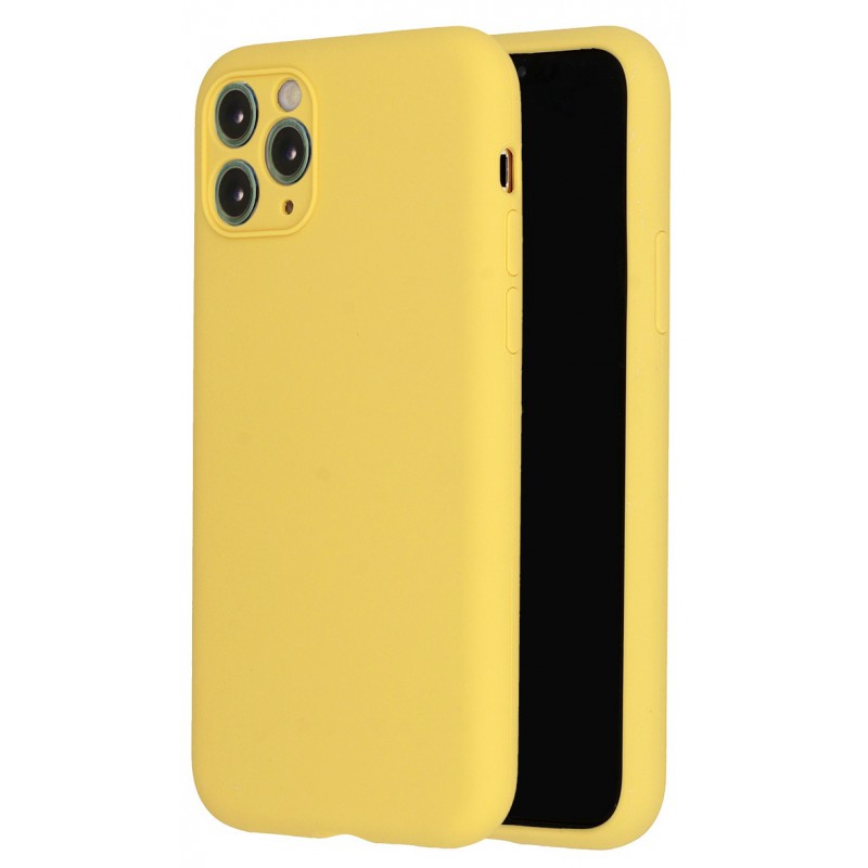 Θήκη Vennus Real Smooth Apple iPhone 11 Pro (5.8") Yellow