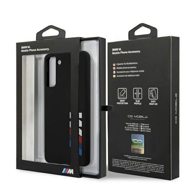 Θήκη BMW Signature Silicone Hard Cover Samsung Galaxy S21+ Plus G996 Black