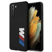 Θήκη BMW Signature Silicone Hard Cover Samsung Galaxy S21+ Plus G996 Black