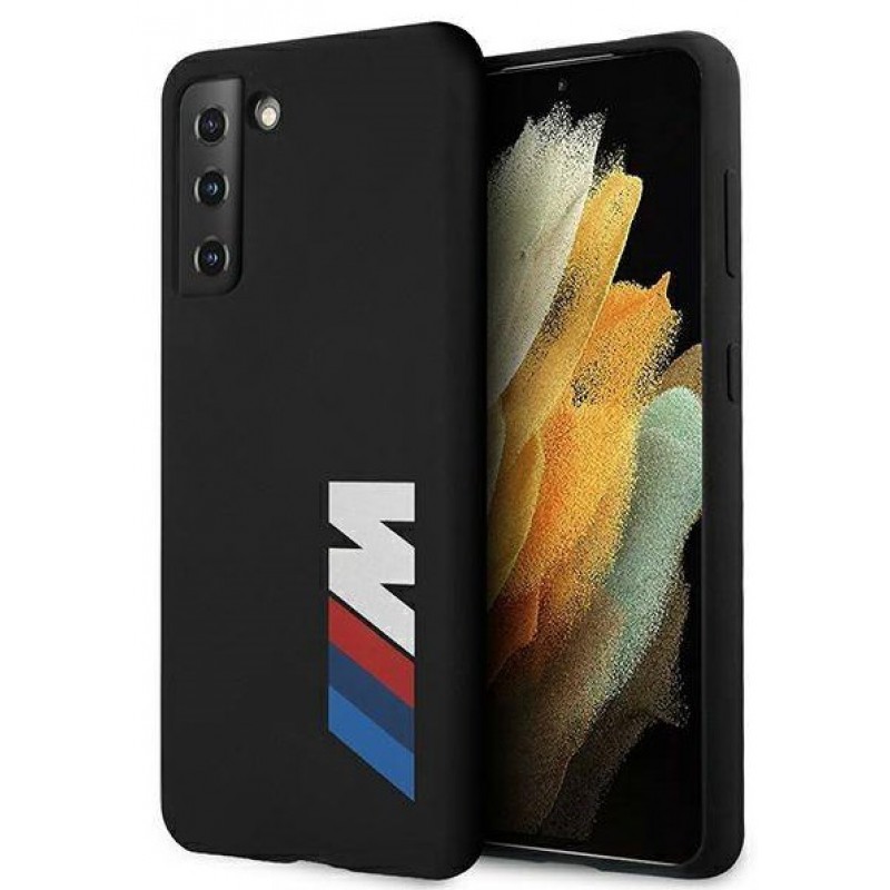 Θήκη BMW Signature Silicone Hard Cover Samsung Galaxy S21+ Plus G996 Black