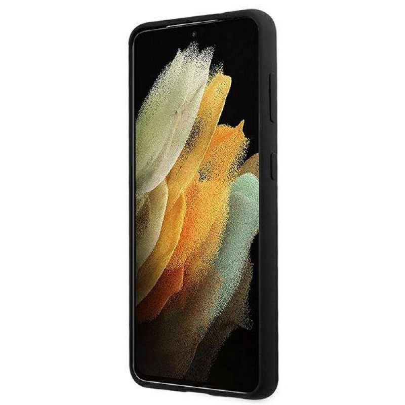 Θήκη BMW Signature Silicone Hard Cover Samsung Galaxy S21+ Plus G996 Black